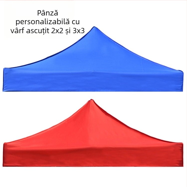Cort umbrelă pentru camping cu patru picioare, acoperire pătrată, patru sezoane, un singur strat, impermeabil peste 3000 mm