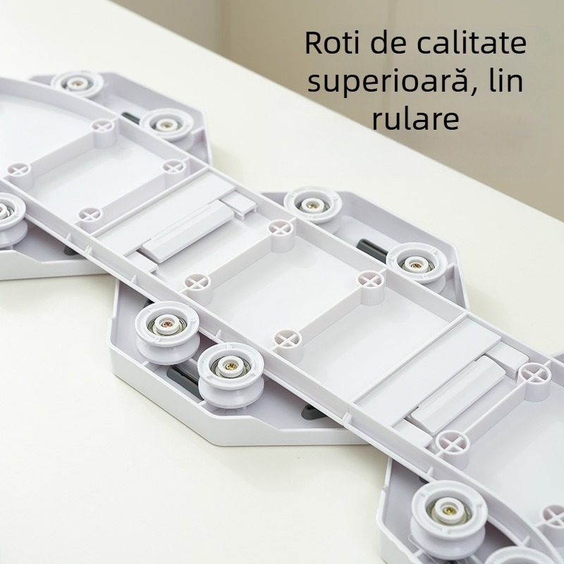 Tavă rotativă Lazy Susan pentru masă — portabilă, din ABS plastic, personalizabilă cu logo tipărit, Seria 55