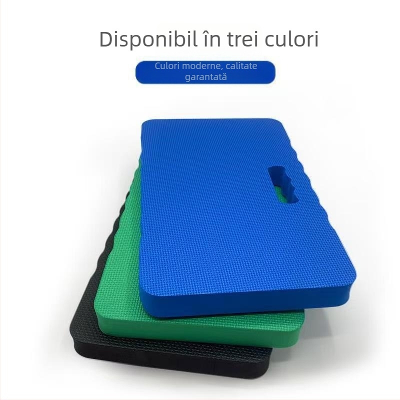 Covoraș EVA pentru genunchi pentru grădină, design gros, potrivit universal, pentru grădină, fitness și activități în aer liber, cutie cu 100 bucăți