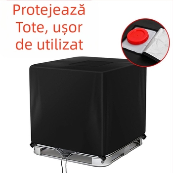 Capac pentru rezervor IBC 1000L — exterior impermeabil, protecție la praf, izolație, potrivire universală