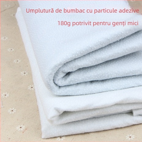 Dichu țesătură nețesută cu adeziv pe o singură parte, căptușeală cu strat gros, 180 g/m², pentru textile de casă și ambalare