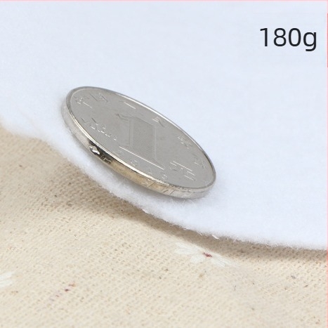 Dichu țesătură nețesută cu adeziv pe o singură parte, căptușeală cu strat gros, 180 g/m², pentru textile de casă și ambalare