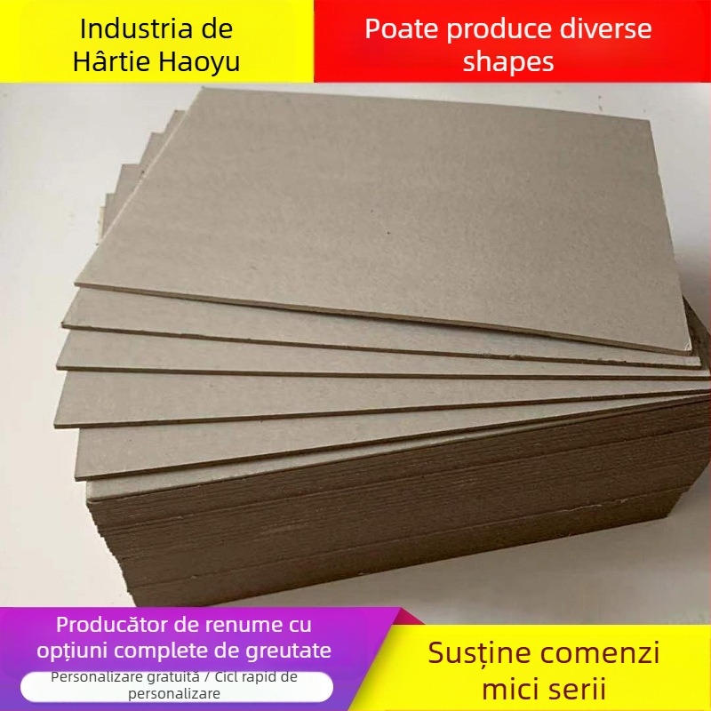 Carton de hârtie, Clasa A, grosime 2 mm, 1300 gsm, pentru plicuri Kraft, ambalare alimentară și cutii din piele de vită