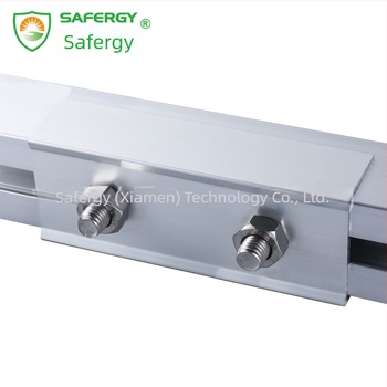 Conector pentru șină de montaj fotovoltaic solar, montaj rapid, aliaj de aluminiu