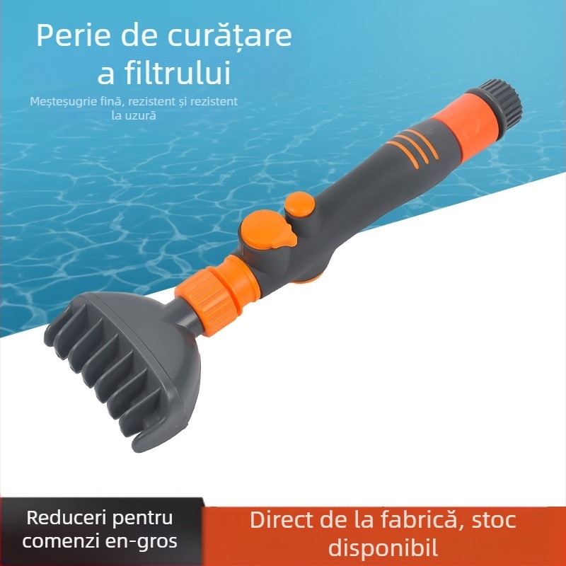 Bestpool DVQ0151 Perie de curățare a filtrului piscinei, mâner manual, pentru piscine gonflabile, din plastic
