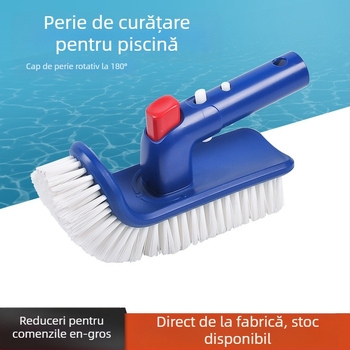 Perie de curățare a piscinei cu mâner rotativ, model DV-815, din plastic, brand Bestpool (pentru înot și sporturi acvatice)