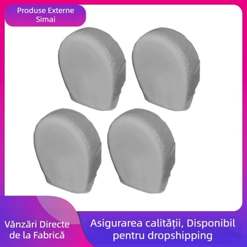 Husă pentru anvelopă auto din Oxford, impermeabilă, protecție împotriva prafului și a razelor UV, protecție UV portabilă