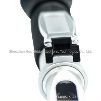 Refraktometru pentru wort de bere, portabil, cu scară dublă a zaharurilor, interval 0-32%, model RF011BX