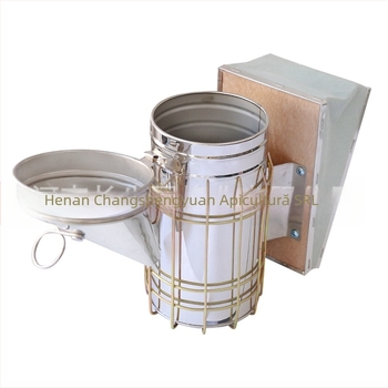 Unelte de apicultură: pulverizator de fum din oțel inoxidabil pentru albine