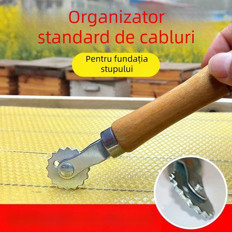 Dispozitiv manual de încorporare a sârmei în fundația nest a stupilor (Jiahe)