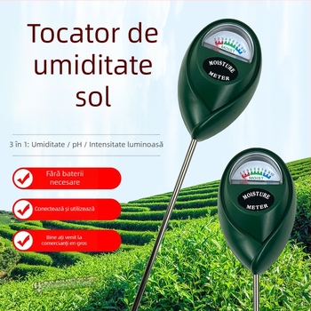 Senzor de umiditate a solului cu sondă cu ac unic, vârf rotund, instrument portabil pentru grădină (profesional)