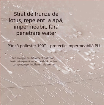 Canopy de camping din stofă Oxford, formă fluture (impermeabilitate 3000mm)