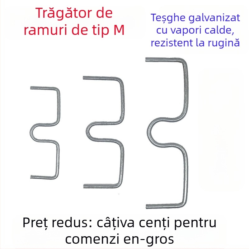 Set de trei piese pentru presarea și modelarea ramurilor, unelte de bonsai pentru trandafiri, copaci în formă M, citrice și rodii