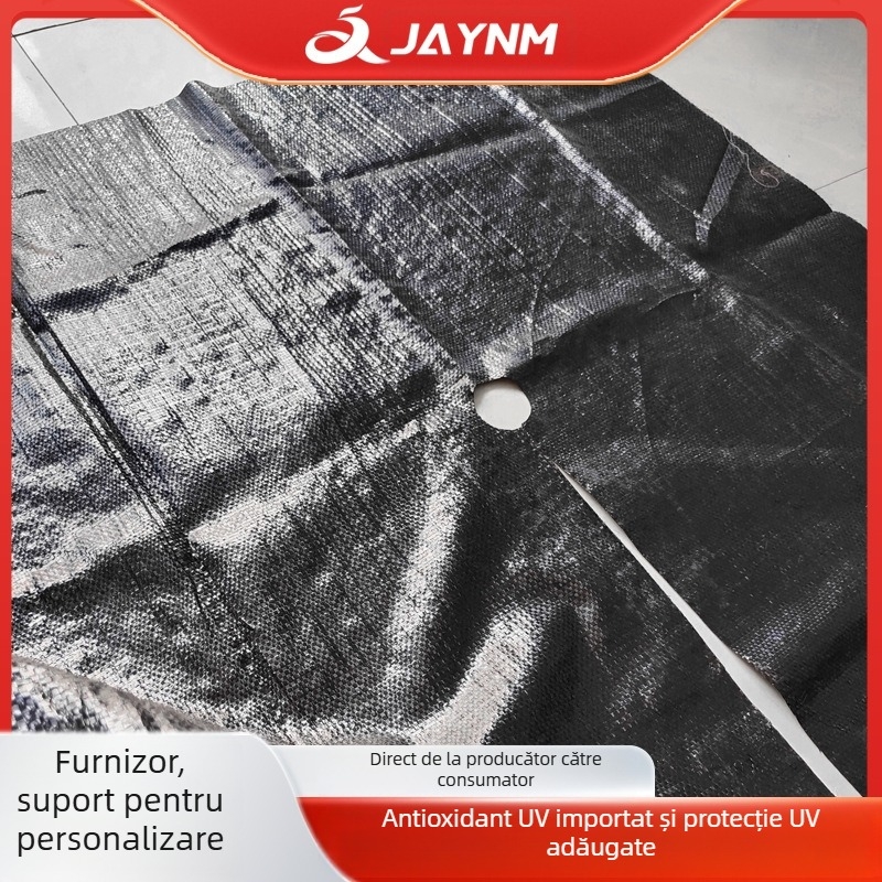 Țesătură perforată pentru controlul buruienilor, pentru plantări dense – material PP, țesătură tip panglică, personalizabil