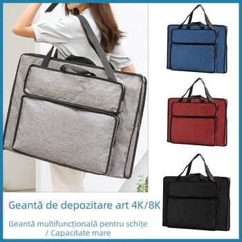 Michaelan Geantă de pictură 4K/8K, cu curea de umăr pentru panouri și depozitare unelte (Brand: Michaelan; Logo imprimat: Nu; Personalizare: Nu; Autorizare IP: Nu)