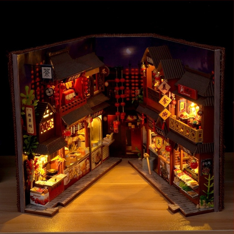 Model arhitectural din lemn – asamblat, microscale, personalizare după desene, pentru 15–35 ani