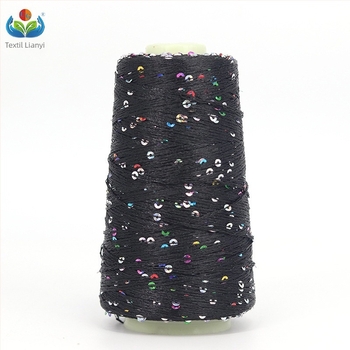 Fire decorativ cu mărgele – ring-spun, formă butoi, pentru țesut, UG