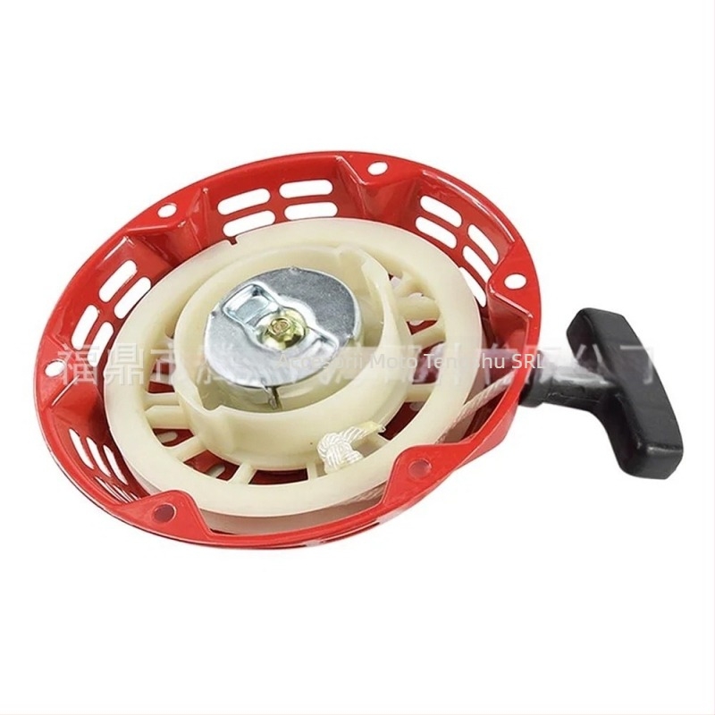 Ansamblu de pornire manual pentru pompa de apă 168 – TengJie, Nr. Accesoriu 15615, Găuri standard de montaj