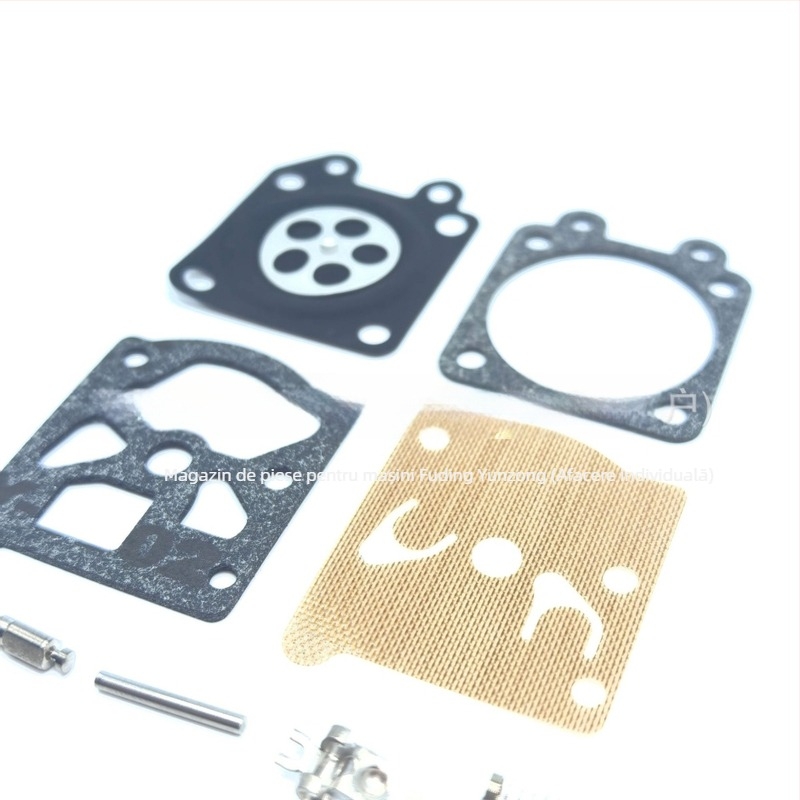 Kit de reparare a carburatorului pentru Walbro K11-WAT, D26-WAT și Stihl Partner; carburator mecanic, design cu piston plat de aspirație, compatibil cu A03979.