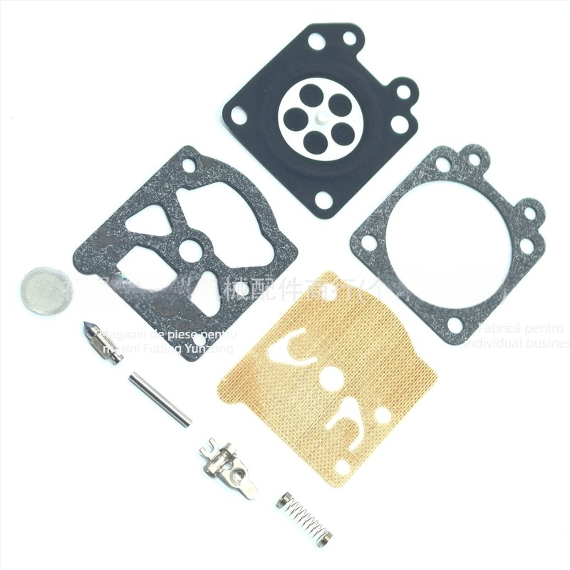 Kit de reparare a carburatorului pentru Walbro K11-WAT, D26-WAT și Stihl Partner; carburator mecanic, design cu piston plat de aspirație, compatibil cu A03979.