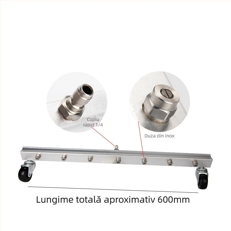 Versatile duză de înaltă presiune cu 7 găuri pentru spălarea mașinilor