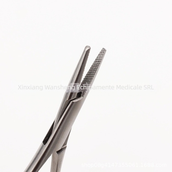 Prindător de ace dentar, tip end, oțel inoxidabil, pentru adulți, set de 100 buc.