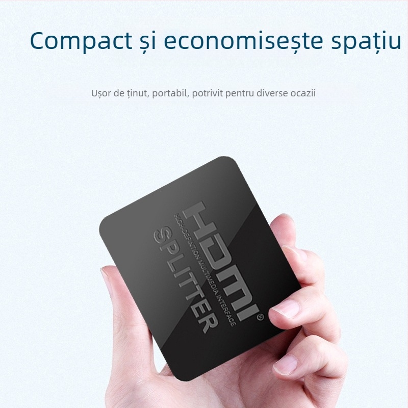 Gerland HDMI distribuitor 1x2, 4K 3D, 2 porturi, interfață HDMI universală