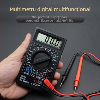 Multimetru digital DT830B – multimetru de masă, certificat CE, blocare date, oprire automată, model 830B