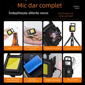 Lanternă portabilă cu breloc, nu este destinată importului, altă certificare