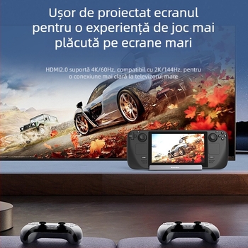 Lan Shuo DS601 Stație Docking Type-C pentru ROG/Steam Deck – 5Gbps, fără alimentare externă