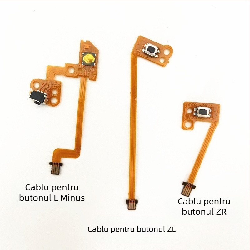 Kit de reparații Joy-Con pentru Nintendo Switch: cablu cu bandă și butoane L/ZL/ZR/SR/SL – 5 în 1