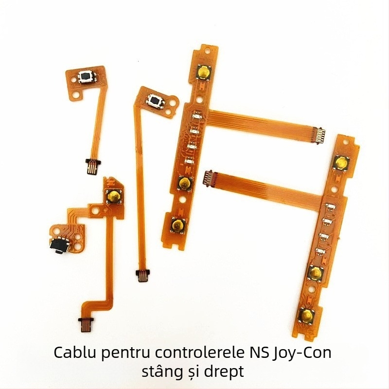 Kit de reparații Joy-Con pentru Nintendo Switch: cablu cu bandă și butoane L/ZL/ZR/SR/SL – 5 în 1