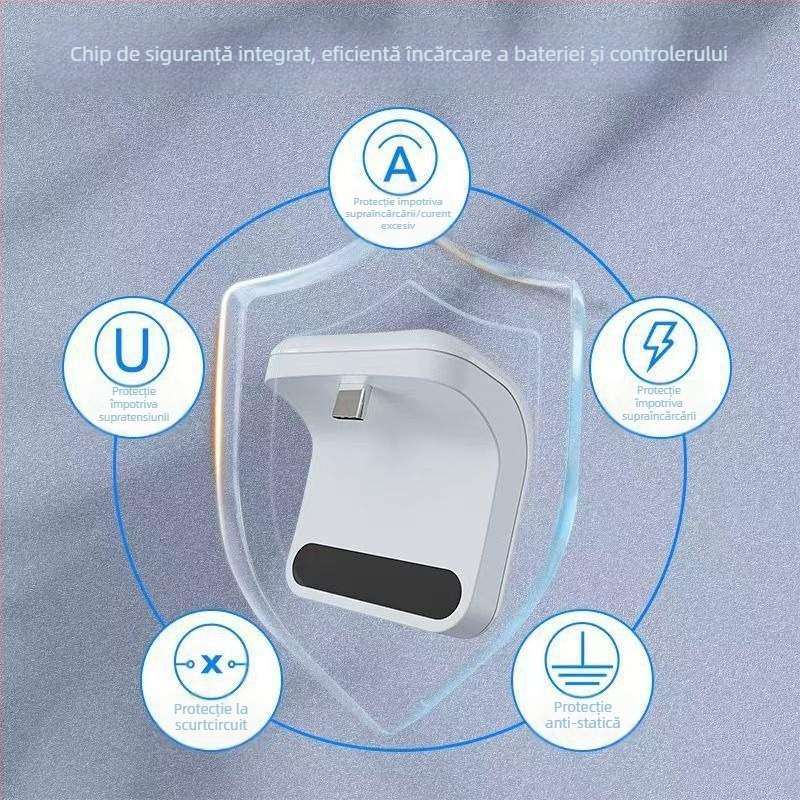 PS5 Elite Baterie pentru Clips-ul din Spate al Controlerului – Interfață USB-C/5V, Model SND-2033-1, Ieșire: 3, Curent de Încărcare: 700 mA