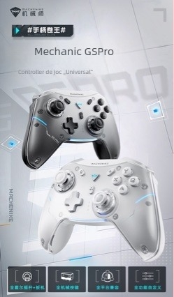 Controler de joc wireless Bluetooth USB – compatibil cu PC, TV și Nintendo Switch