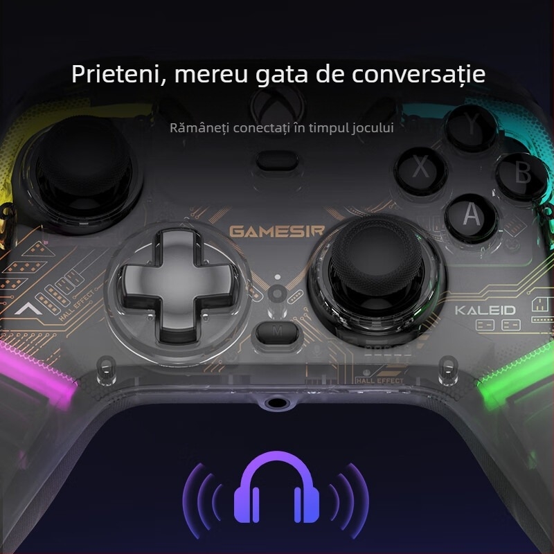 GameSir K1 controller de joc cablat pentru Xbox, USB, vibrație și senzor de mișcare, compatibil cu Xbox 360 și PC