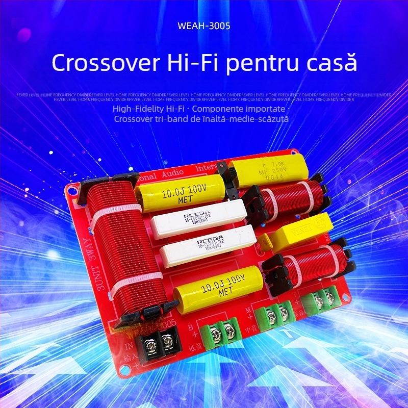 Weah 3005 Crossover cu trei căi, putere înaltă, pentru home theater