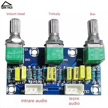Placă de reglaj pasiv a tonalității înalte/joase – modul frontal pentru amplificator DIY Hi-Fi