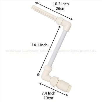 Fântână pentru piscină gonflabilă cu înălțime reglabilă – PVC, Wade Siba, model BL-001PQT