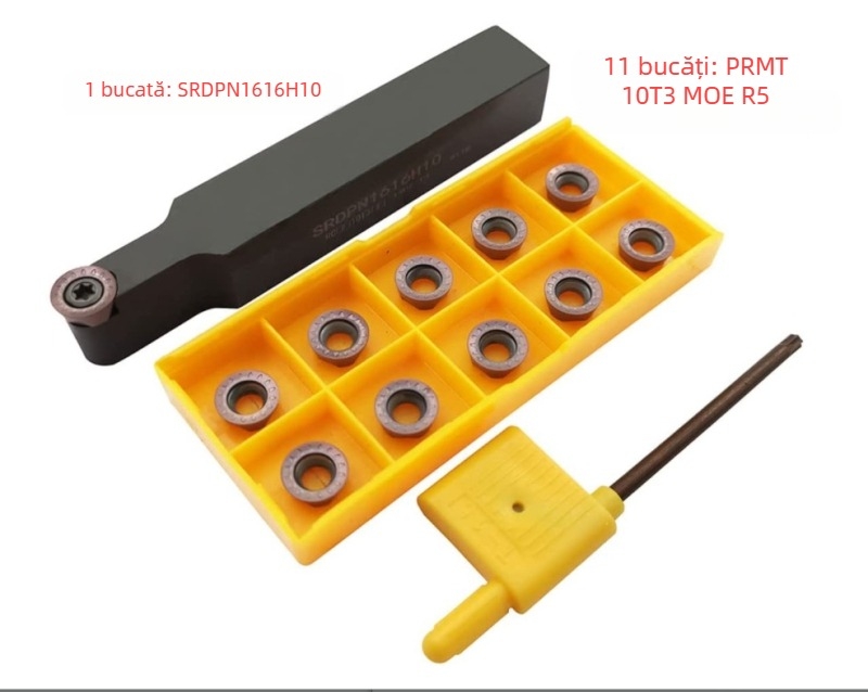 Set bară frezare SRDPN1616H08, 40Cr, construcție integrală, acoperit, pentru strung