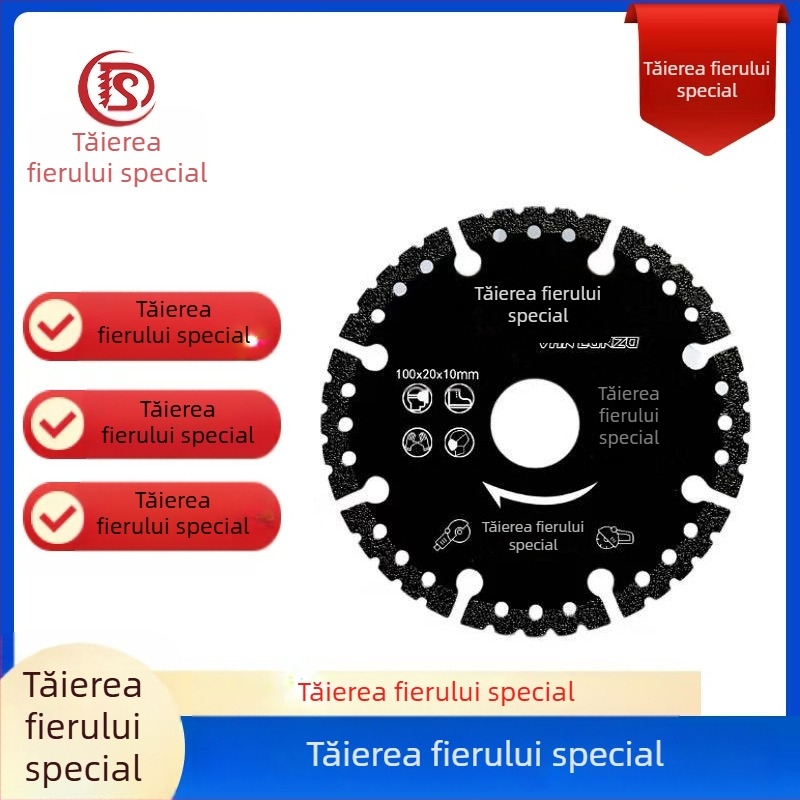 Vanlonso Disc de tăiere din metal pentru polizor unghiular – pentru piese din oțel, multifuncțional, disc de tăiere de înaltă performanță