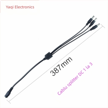 Distribuitor DC 1 la 3 pentru LED, conductor din cupru, 12V DC, fără sudură