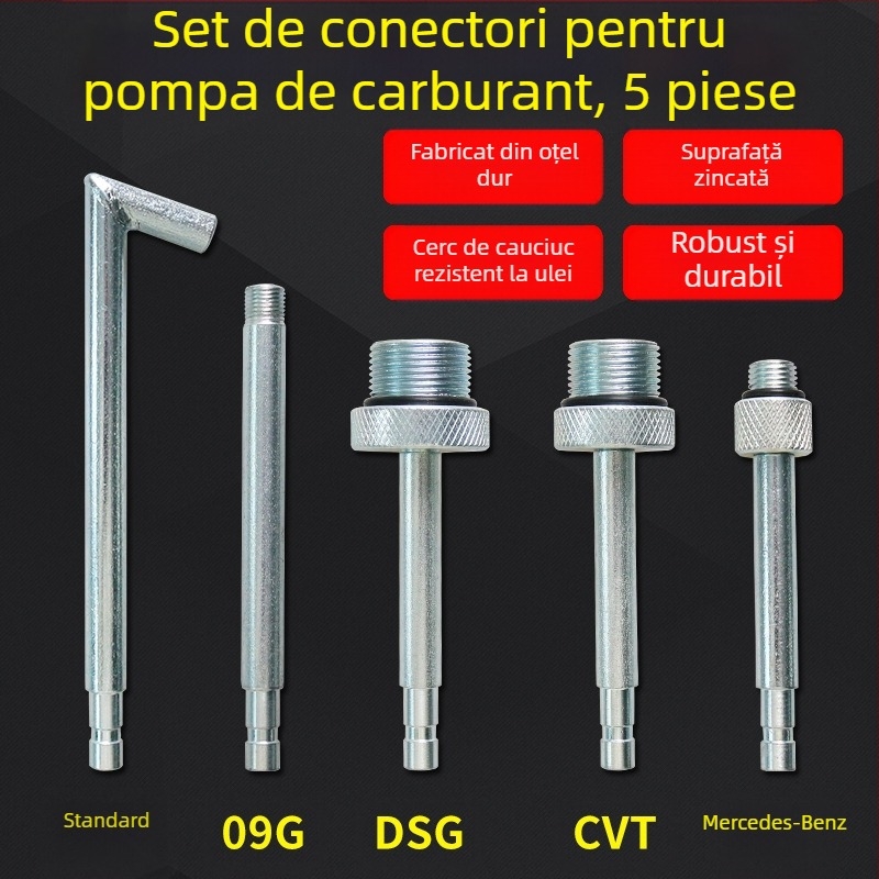 Set de fitinguri de umplere ulei, 5 piese, pentru mașini de umplere, 12V