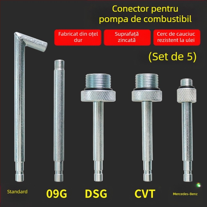 Set de fitinguri de umplere ulei, 5 piese, pentru mașini de umplere, 12V