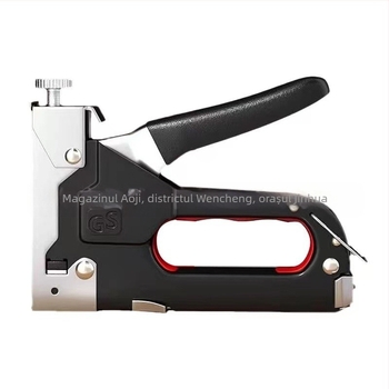 Pistol cuie manual pentru tâmplărie și mobilier – seria uneltelor manuale; 100 unități de legare, 1000 de cuie pe cutie