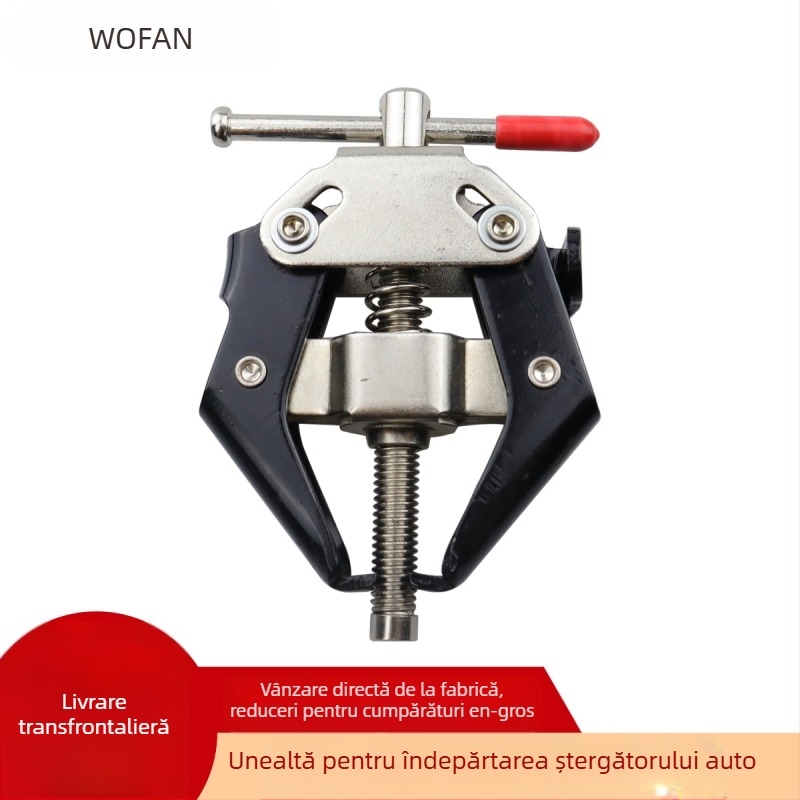 Unealtă de demontare a brațului ștergătorului auto, extractor cu două gheare, din oțel aliat