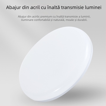 Bec LED în formă de farfurie zburătoare, bază E27, 220V, 900 lm, fascicul 360°, CRI 70-80
