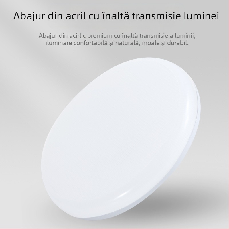 Bec LED în formă de farfurie zburătoare, bază E27, 220V, 900 lm, fascicul 360°, CRI 70-80