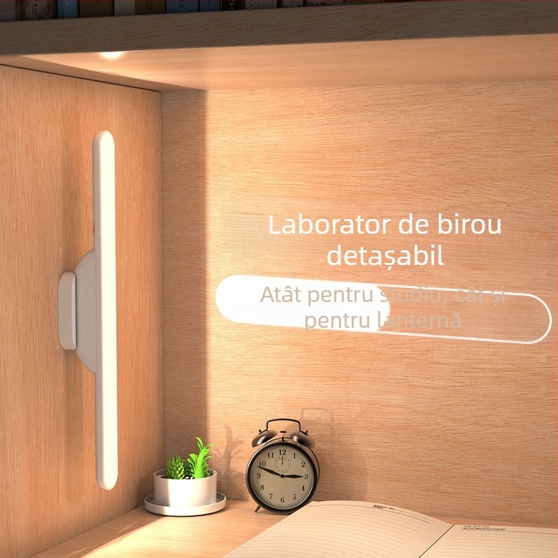 Lampa de birou LED cu protecție pentru ochi, comutator tactil, baterie încorporată, reglaj al intensității luminii