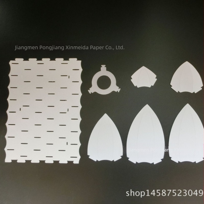 Abajur cu design de lotus în șase straturi pentru lustre de living și veioze, plastic, compatibil E27, grosime 0,5 mm, greutate 0,38 kg