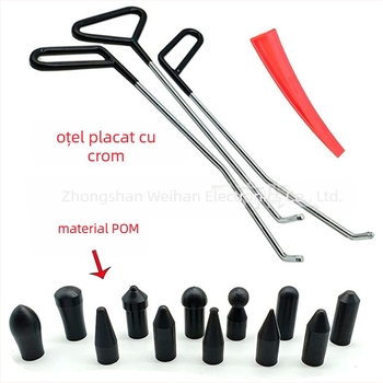 Bară de desfundare pentru caroserie – Material: oțel aliaj, oțel carbon; Kit de 16 piese; Destinat autovehicule și motociclete